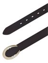 Vanzetti 30mm Leather Belt W110 Black Vanzetti 30mm Leather Belt W110 Black