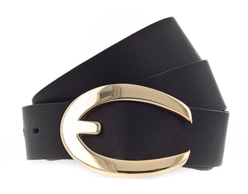 Vanzetti 30mm Leather Belt W100 Black
