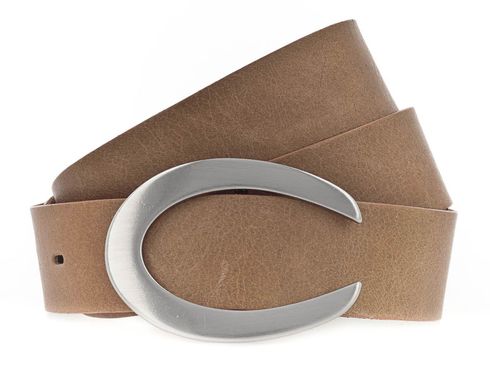 Vanzetti 33mm Leather Belt W75 Camel