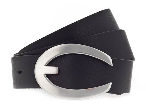 Vanzetti 33mm Leather Belt W110 Black