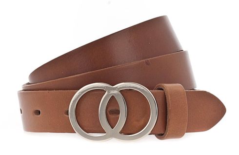 Vanzetti 28mm Leather Belt W95 Cognac