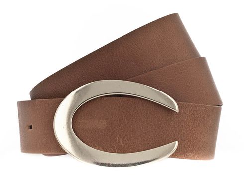 Vanzetti 30mm Leather Belt W85 Cognac