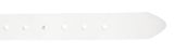 Vanzetti 35mm Leather Belt W75 White Vanzetti 35mm Leather Belt W75 White