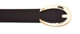 Vanzetti 30mm Leather Belt W80 Black Vanzetti 30mm Leather Belt W80 Black