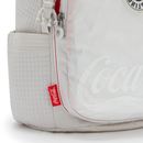 kipling Coca-Cola + Delia Backpack M CC White Bone