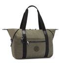 kipling Eyes Wide Open Art M Travel Tote Green Moss kipling Eyes Wide Open Art M Travel Tote Green Moss