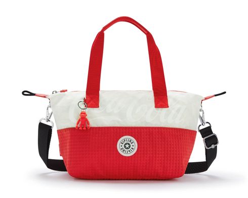 kipling Coca-Cola + Art Mini Handbag S CC Wild Red