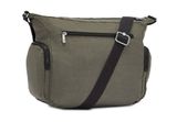 kipling Eyes Wide Open Gabbie Large Shoulderbag Green Moss