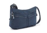 kipling Basic Eyes Wide Open Izellah Medium Shoulderbag Blue Bleu 2 kipling Basic Eyes Wide Open Izellah Medium Shoulderbag Blue Bleu 2