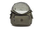 kipling Basic Eyes Wide Open City Pack S Backpack Green Moss