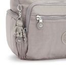 kipling Basic Eyes Wide Open Gabbie S Small Crossbody Grey Gris