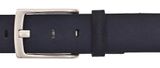 Vanzetti 40mm Leather Belt W90 Navy Vanzetti 40mm Leather Belt W90 Navy