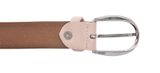 Vanzetti Classics 30mm Cambered Leather Belt W80 Pale Rose Vanzetti Classics 30mm Cambered Leather Belt W80 Pale Rose