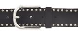 Vanzetti 40mm Leather Belt W85 Black Vanzetti 40mm Leather Belt W85 Black