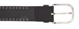 Vanzetti 40mm Leather Belt W85 Black Vanzetti 40mm Leather Belt W85 Black