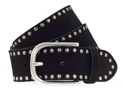 Vanzetti 40mm Leather Belt W95 Black