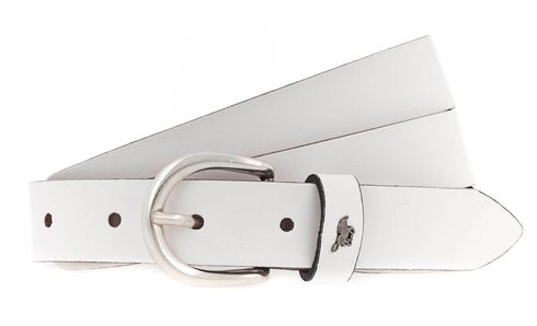 MUSTANG Female Belt 2.5 W105 White