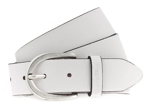 MUSTANG Female Belt 3.5 W90 White