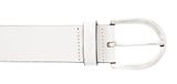 MUSTANG Female Belt 3.5 W80 White