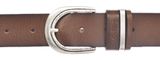 MUSTANG 35mm Leather Belt W75 Cognac MUSTANG 35mm Leather Belt W75 Cognac