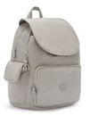 kipling Basic City Backpack L Grey Gris kipling Basic City Backpack L Grey Gris