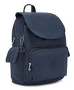 kipling Basic City Backpack L Blue Bleu 2 kipling Basic City Backpack L Blue Bleu 2