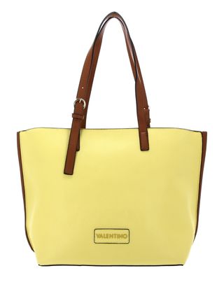 VALENTINO Adele Shopping Bag Giallo / Cuoio