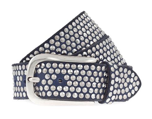 b.belt Zoe Nietengürtel W80 Denim