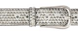 b.belt Zoe Nietengürtel W95 White
