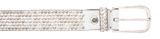 b.belt Zoe Nietengürtel W95 White