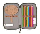 Lässig Unique School Triple Pencil Case Olive Lässig Unique School Triple Pencil Case Olive