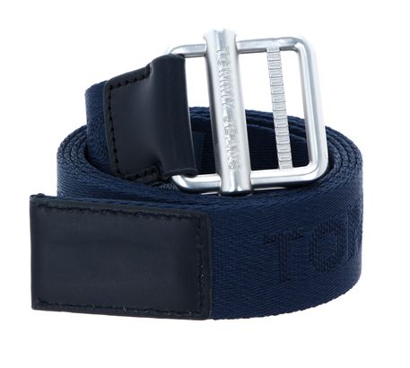 TOMMY HILFIGER TJM Essential Webbing Belt W80 Twilight Blue