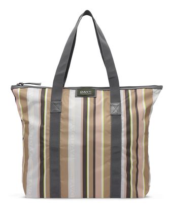 DAY ET Day Gweneth RE-P Stripe Shoulder Bag Tigers Eye