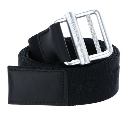 TOMMY HILFIGER TJM Essential Webbing Belt W80 Black