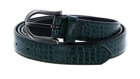 Tamaris Women's Croco Belt W140 Green
