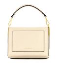 COCCINELLE Louise Small Handbag Lambskin White / Powder Pink