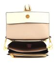 COCCINELLE Louise Small Handbag Lambskin White / Powder Pink