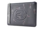LACOSTE Croco Crew Seasonal Clutch Noir
