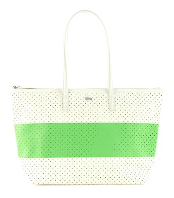 LACOSTE L.12.12 Concept Seasonal Shopping Bag L Punch Natur Clair Liamone