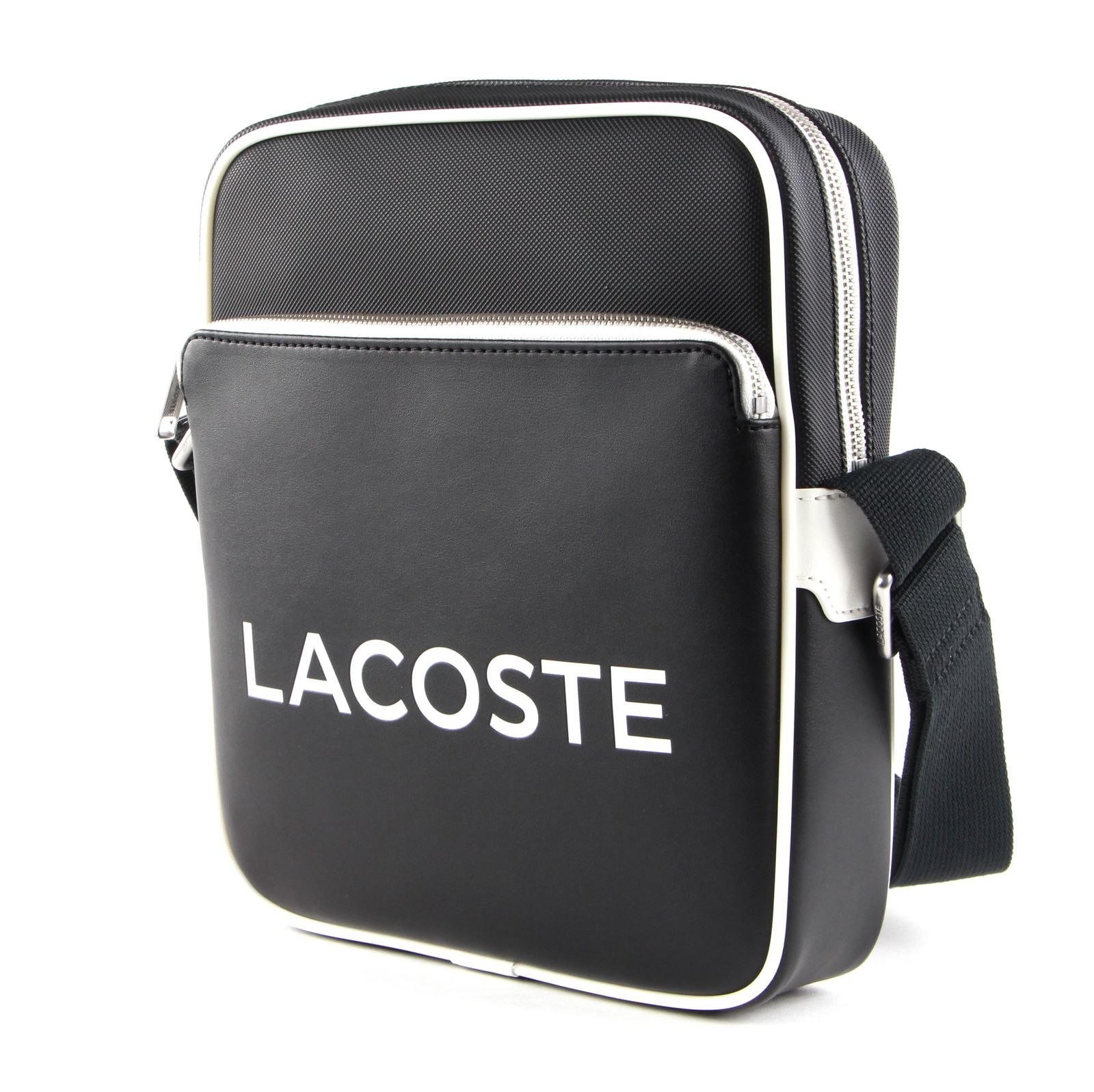 LACOSTE Ultimum Vertical Crossover Bag M Noir | Buy bags, purses ...