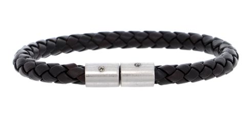 Marc O'Polo Till Braided Bracelet Dark Chocolate