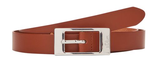 s.Oliver Leather Belt W105 Brown