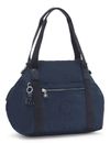kipling Basic Eyes Wide Open Art Tote Blue Bleu 2