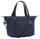 kipling Basic Eyes Wide Open Art Tote Blue Bleu 2