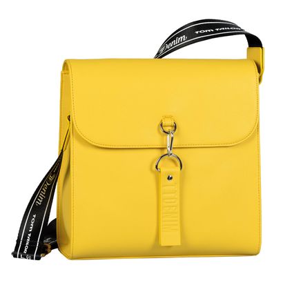 TOM TAILOR Ceria Flap Bag No Zip M Yellow