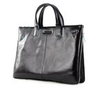 PIQUADRO Blue Square Slim Computer Briefcase Nero