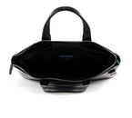 PIQUADRO Blue Square Slim Computer Briefcase Nero