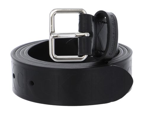 Calvin Klein Deboss Logo Belt W80 Black