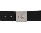 Calvin Klein Square Plaque Reversible Belt W110 Black / Bitter Brown