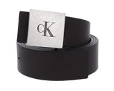 Calvin Klein Square Plaque Reversible Belt W95 Black / Bitter Brown